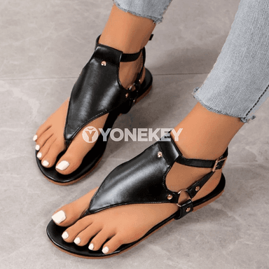 Aýal-gyzlar üçin moda sandallar, ýeňil we amatly, dürli ululyklar