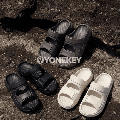 Erkekler üçin EVA tekiz sandal, tomusky rahat öý we plýaž aýakgaby