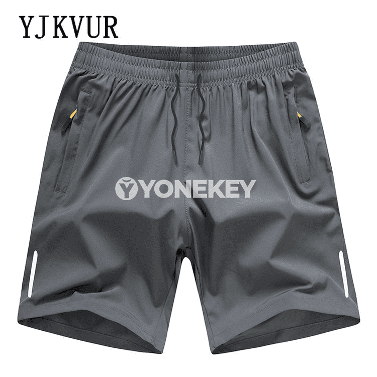 Erkekler üçin giň kesimli sport şorty, jübili, 8XL çenli