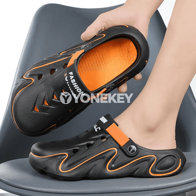 Erkekler üçin rahat açyk şypbyk-sandal, ýeňil EVA