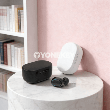 TWS Bluetooth gulaklyklar, mikrofonly simsiz naushnikler