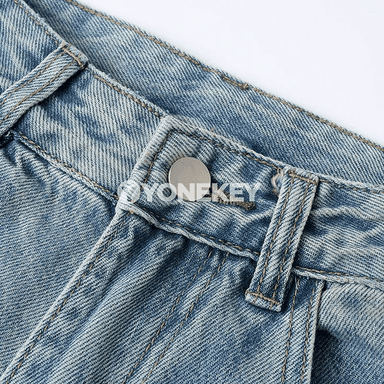Zenanlar üçin giň kesimli ýokary bel jeans balaklar