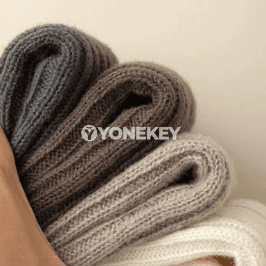 Zenanlar üçin ýyly örülen uzyn aýak ýyladyjylary