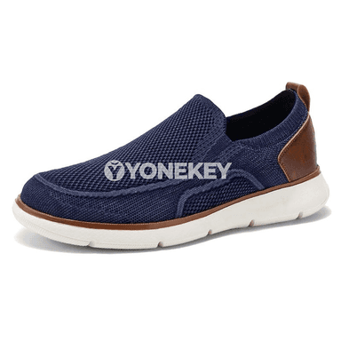 Erkekler üçin ýeňil mesh loafer, bahar-tomus üçin dem alýan aýakgap