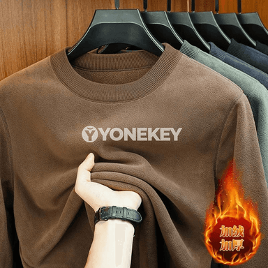 Erkekler üçin güýz-gyş kadaly kadirli uzyn ýeňli ýyly hoodies