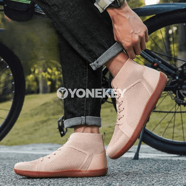 Dem alýan ýeňil erkek köwüşler, giň aýak üçin sport stil