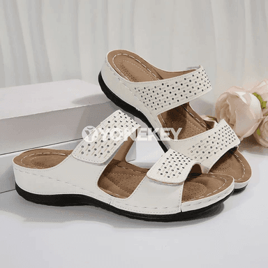 Zenanlar üçin tomuslyk platformaly rahat şypbyk sandal