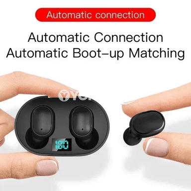 TWS Bluetooth gulaklyklar, mikrofonly simsiz naushnikler