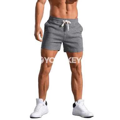 Erkekler üçin ýeňil sport şortikleri, ylgaw we fitnes üçin