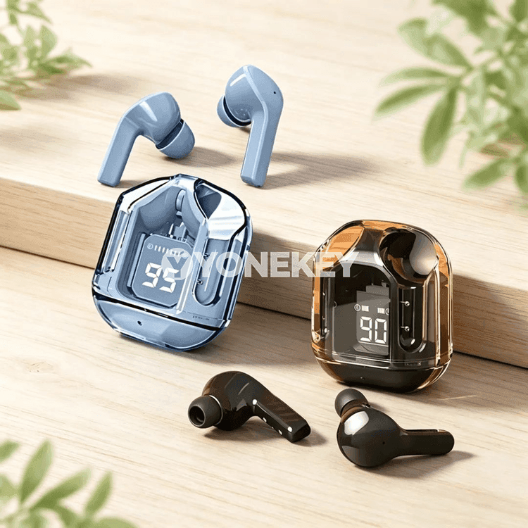 T2 simsiz mini qulakgulaklar, LED displeýli, Bluetooth 5.3