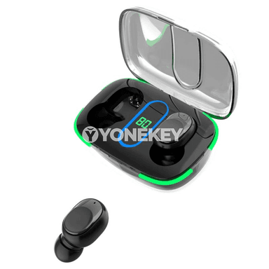 Y90 TWS simsiz Bluetooth nauşnikler, su geçirmeýän, güýçli bass
