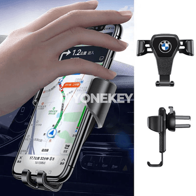 BMW üçin gravita­siýaly telefon saklaýjy, howa çykaryjy üçin