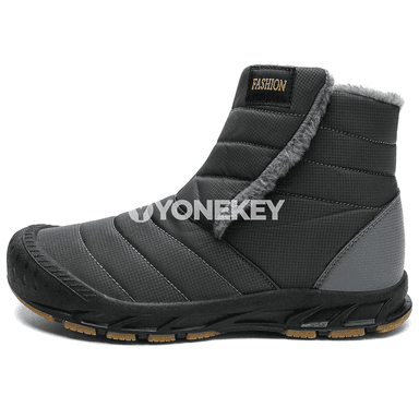 Ýaşyl gyş erkek botinkalary, ýyly, amatly we suw geçirmeýän model