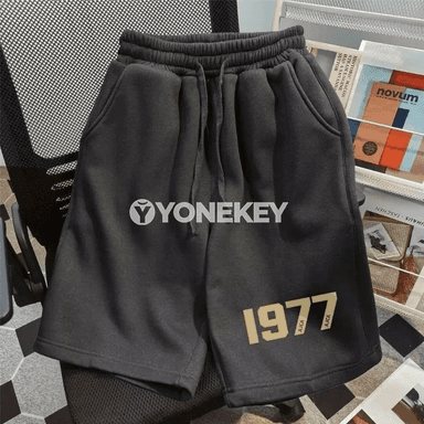 Erkekler üçin ýazky gysga şortik, çaply, M-8XL, rahat kesim