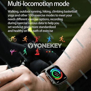 Bluetooth jaňly sport akylly sagat, Android/iOS üçin suwa durnukly