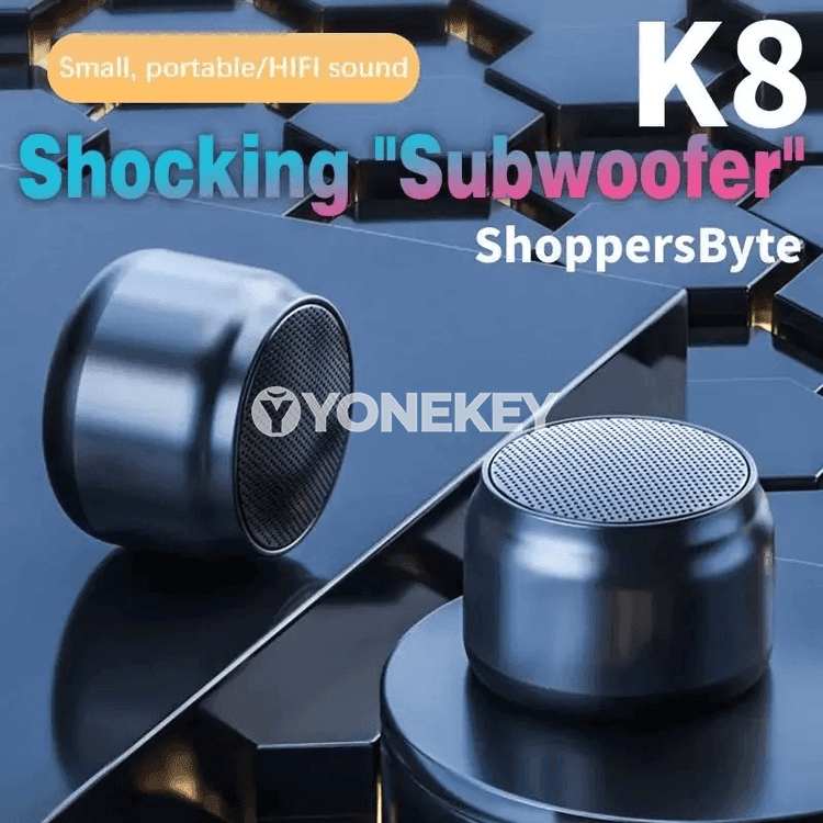 Göçme simsiz Bluetooth kolonka, mini, daşarda ulanmak üçin