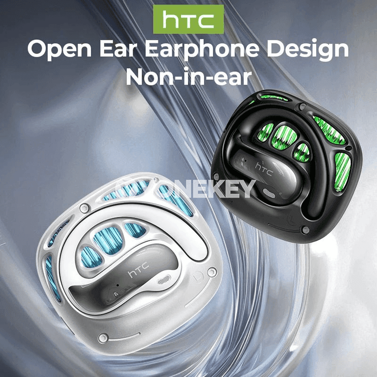 HTC NE30 simsiz gulak dakylýan nauşnikler, AI terjime we Bluetooth 6.0