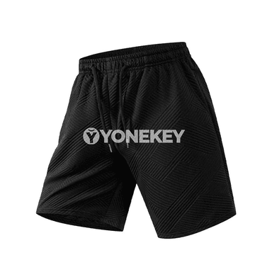 Erkekler üçin tomusky sport şortigi — ýeňil, giň, boýun daňylýan