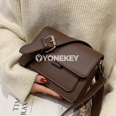 Zenanlar üçin kiçi PU deri sumka, gündelik moda crossbody