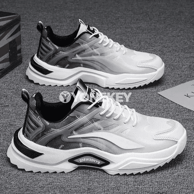 Erkekler üçin dem alýan gradient mesh sport krossowka