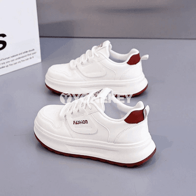 Zenanlar üçin moda deri platforma krossowka köwüşler