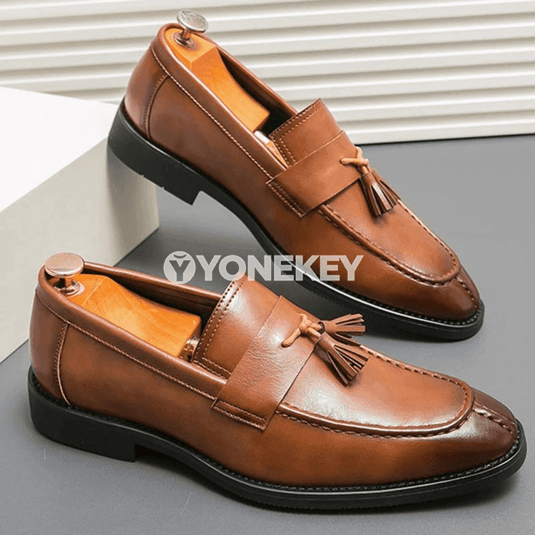 Erkekler üçin rahat loafers köwüşler, ofis we gündelik stil