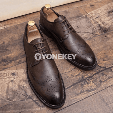 Erkekler üçin retro oksford köwüşler, resmi we gündelik stil