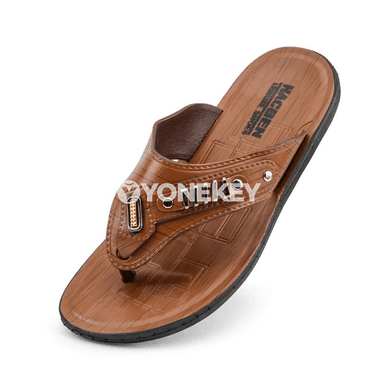 Kişi üçin tomusky şypbyk-sandal, ýeňil flip-flop aýakgap