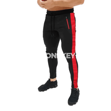 Erkekler üçin sport balaklar, ýeňil, giň biçimli, jübili