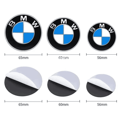 BMW üçin 56/60 mm suw geçirmeýän tigir merkezi nyşan stikeri