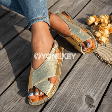 Zenanlar üçin tomusky tekiz sandal, rahat we döwrebap uly ölçegler