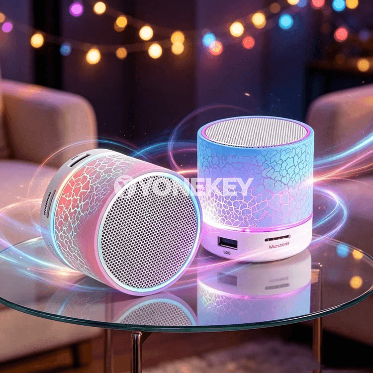 Bluetooth Mini ses çykaryjy, göçme simsiz kolonka