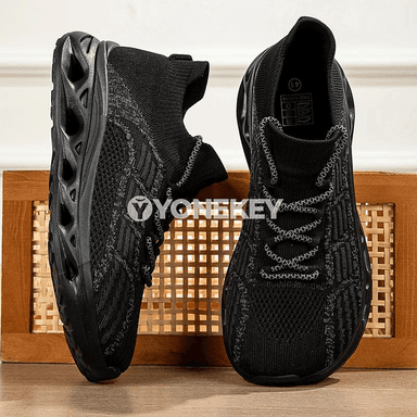 Giň aýakly rahat sport aýakgaplar — ýeňil, dem alýan, slip-on model