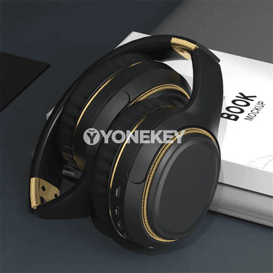 Bluetooth simsiz, bukulýan HIFI nauşnik, mikrofonly, sport we gündelik ulanmak üçin