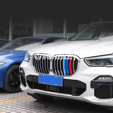 BMW X1-X7 üçin öňki radiator grille bezeg seti, 3 bölek
