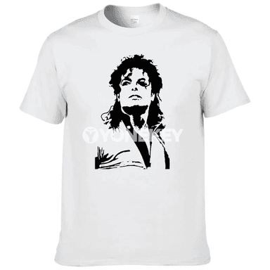 Tomus Michael Jackson erkek futbolkasy, çaply, gysga ýeň