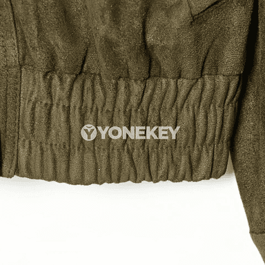 Zenanlar üçin vintage goşa düwmeli ýüňli ýyly jaket