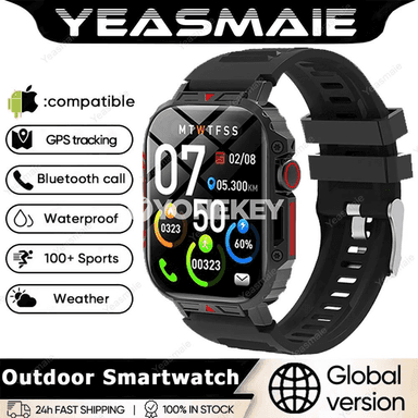 Bluetooth jaňly sport akylly sagat, Android/iOS üçin suwa durnukly