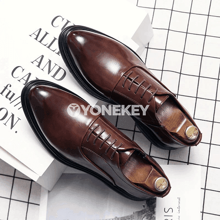 Erkekler üçin klassik işewür oxfords köwüşleri, toý we ofis üçin
