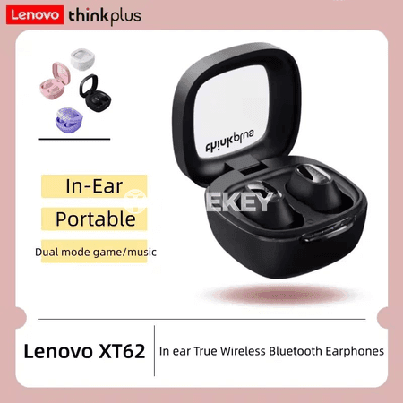 Lenovo XT62 simsiz Bluetooth 5.3 nauşnikler, sport we günlük ulanyş üçin