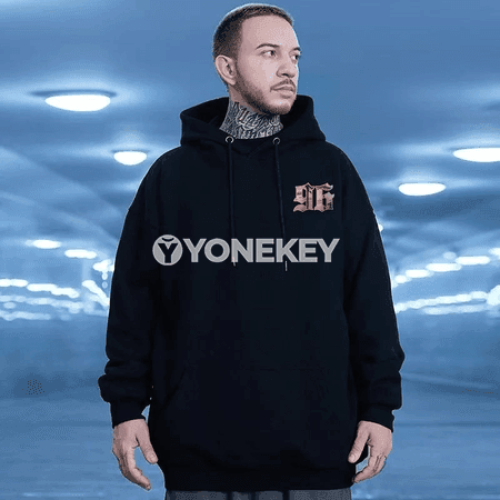 Erkekler üçin oversize hoodi, M-8XL, şäherçe stilinde