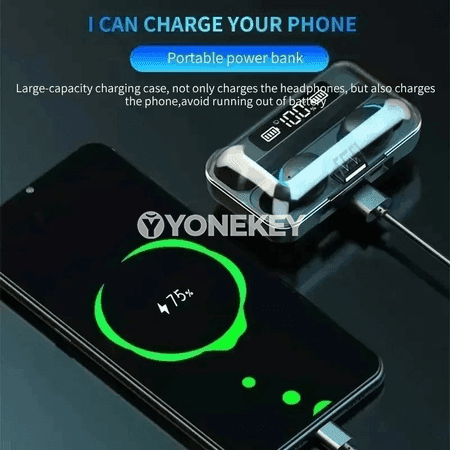 CHUBAN F9 simsiz Bluetooth gulaklyk, çydamly we sport üçin