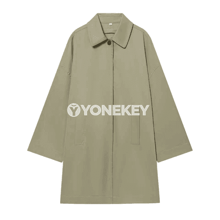 Aýal-gyzlar üçin uzyn ýeňli ýeňil windbreaker kurtkasy