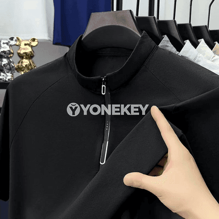 Erkekler üçin ýeňil, ýumşak gündelik polo köýnek