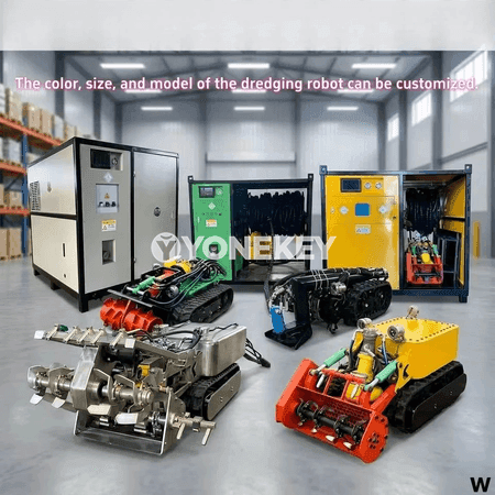 HD kamera bilen senagat şlýud arassalaýjy robot