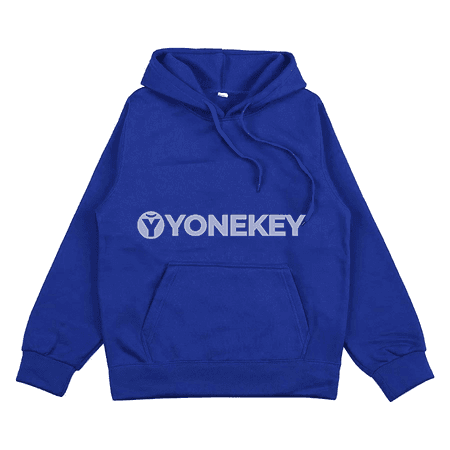 Erkekler üçin giň kesimli hoodili sweatshirtdäki köýnek, gündelik stil