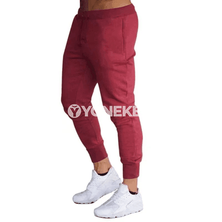 Erkekler üçin ylgaw we türgenleşik sport pantalonlary, rahat fitnes eşigi