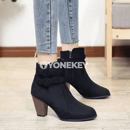 Zenanlar üçin süet ankletik köwüşler, ýokary ökjeli, platfomalı