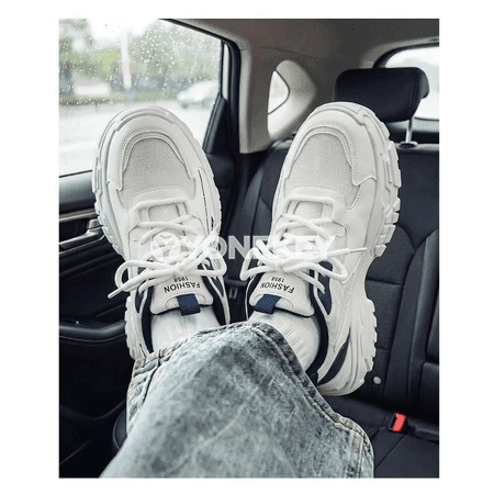 Erkekler üçin tomusky mesh sport krasowkasy, goýy solekli ýeňil model