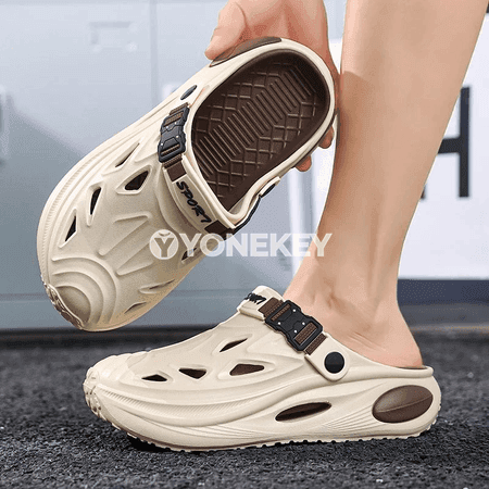 Erkekler üçin tomusky EVA şypbyklar, daşa çykmak üçin ýeňil sandal